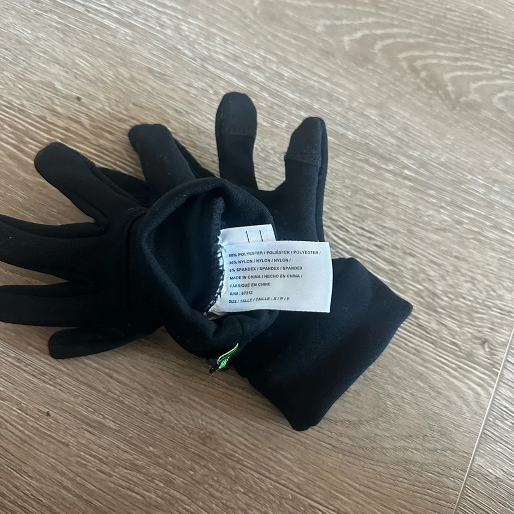 Head brand Kids’ SENSATIC Black Gloves with Yellow grip Accents